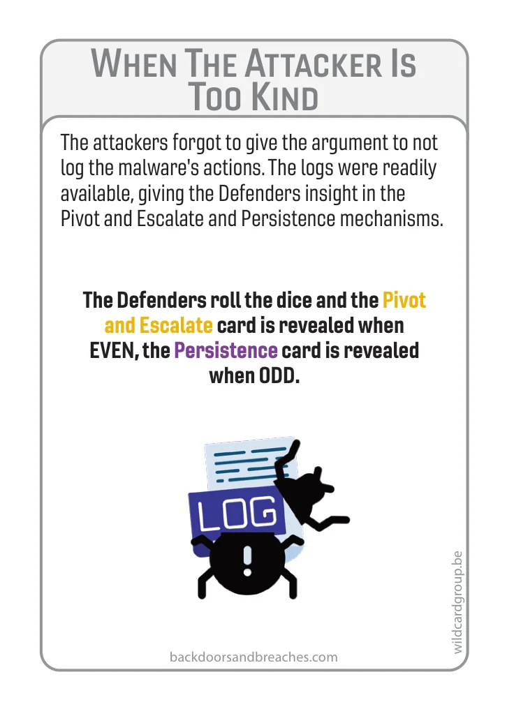 Card: When the Attacker Is Too Kind